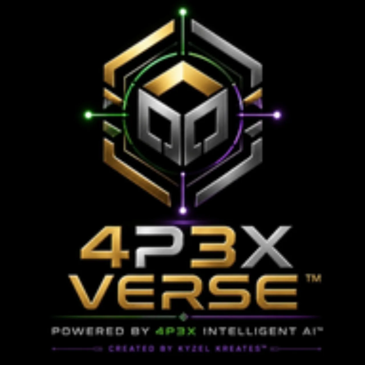 4P3X AI™ represented by the 4P3X Verse intelligence mark